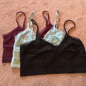 Victoria secret lace bralette.